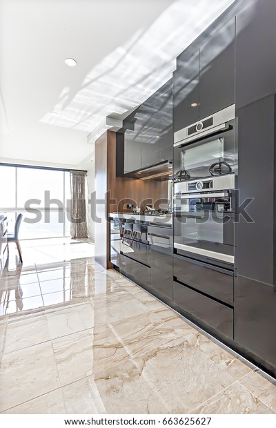 Kitchen Pantry All Modern Accessories Luxury Stock Photo Edit Now