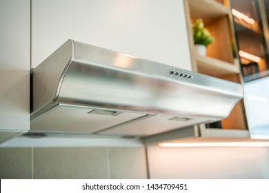 Kitchen Range Hood Ventilation Close Up