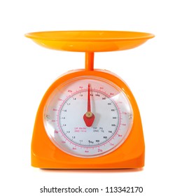 Kitchen Scale With Clipping Path