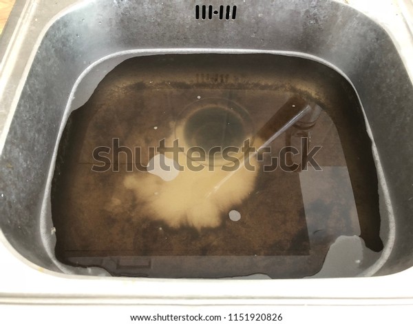 kitchen sink plumbing water pipe crane dirt\
discharge garbage