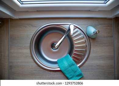 Kitchen Sink Top View