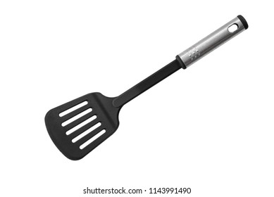 kitchen spatula on isolated white background