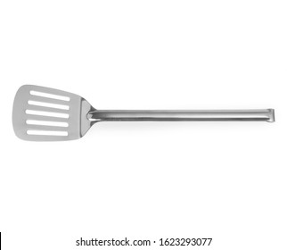 Kitchen Spatula Stainless steel isolated on white background