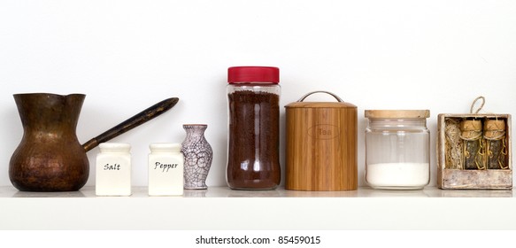 Kitchen Stuff - Coffee, Tea And Sugar