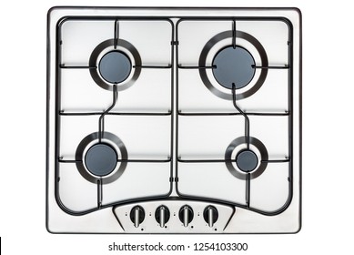 Kitchen Surface Stainless Steel Metal Grill Stock Photo 1254103300 ...