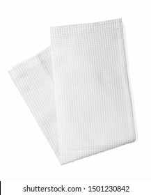 Kitchen Towel Isolated On White Background