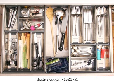 Kitchen Utensils Drawer