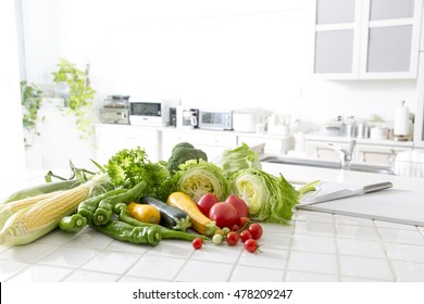 Kitchen Of Vegetables