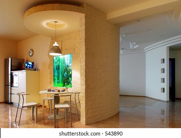  Kitchen and vestibule