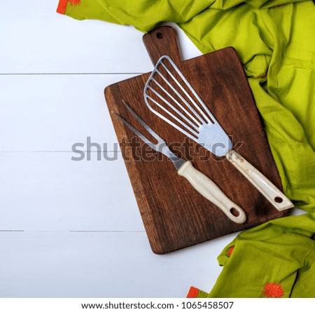 Similar – old kitchen cutting board