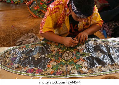 Kite Making Man