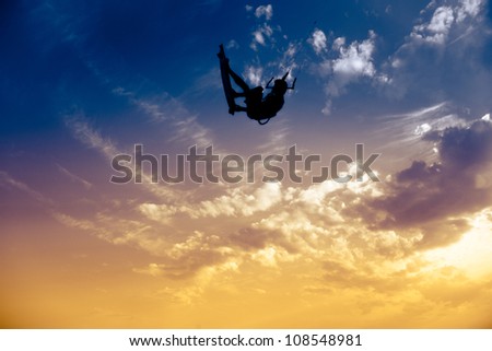 Similar – Image, Stock Photo Björn learns to fly