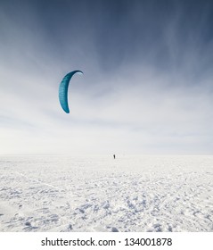 Kiteboarding Or Snow Kite