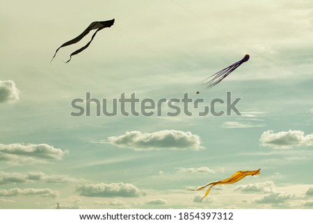 Image, Stock Photo Washing in the wind Sky