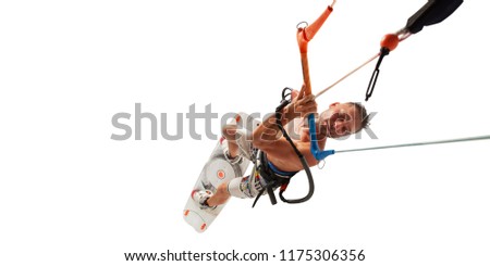 Similar – crash test dummy Flying