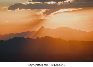 Kitt Peak At Sunset, Arizona