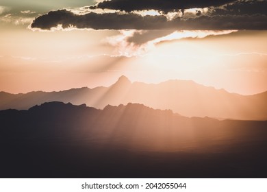 Kitt Peak At Sunset, Arizona