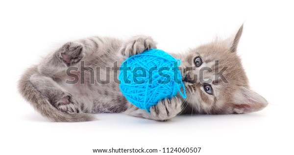 kitten ball of yarn