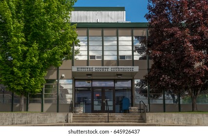 The Kittitas County Courthouse In Ellensburg, Washington