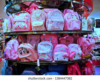 Kitty Bag And My Melody In The Shop In Central Plaza Pinklao, Bangkok, April 2019