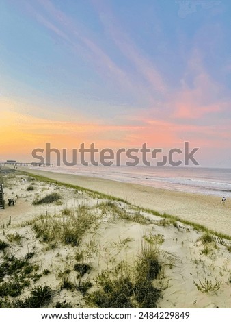 Kitty Hawk Outerbanks Summer Sunset