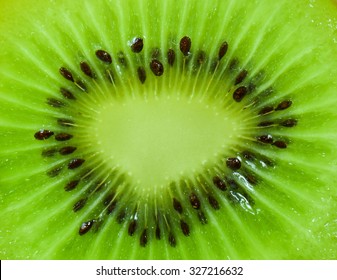 Kiwi Fruit Close Up