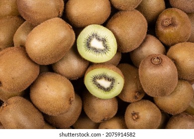 Kiwi Fruit Harvest As A Bacgroung