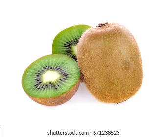 Kiwi Isolated On White Background