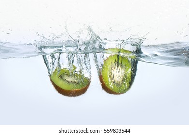 Kiwi In Water