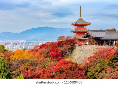 清水寺 紅葉 の画像 写真素材 ベクター画像 Shutterstock