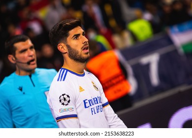 Kiyv, Ukraine - 19 October, 2021: ULC Champion League

Shakhtar Donetsk - Real Madrid 0:5

Marco Asensio