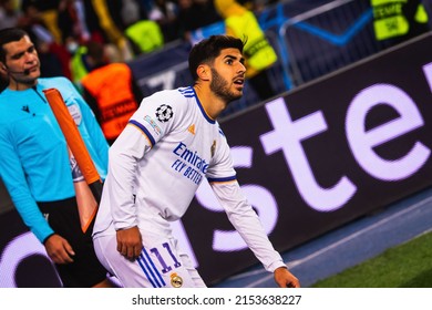 Kiyv, Ukraine - 19 October, 2021: ULC Champion League

Shakhtar Donetsk - Real Madrid 0:5

Marco Asensio