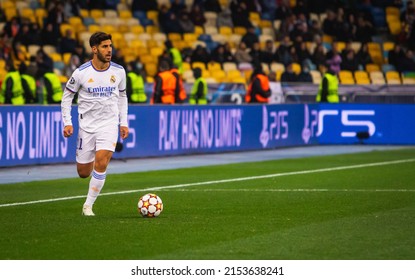 Kiyv, Ukraine - 19 October, 2021: ULC Champion League

Shakhtar Donetsk - Real Madrid 0:5

Marco Asensio