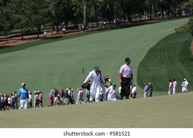 KJ Choi At Augusta Masters Of Golf 2006, Georgia, Hole 2