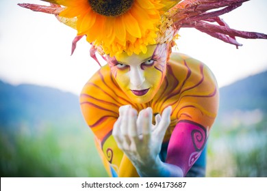 klagenfurt / Austria - 07 2019 03 World Body Painting Festival - Free phote about bodypainting and model