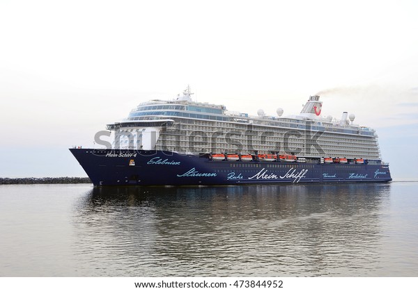 Klaipedalithuania July 26cruise Liner Mein Schiff Royalty