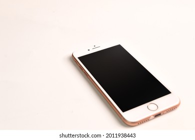 Klang, Malaysia: Iphone 8 by apple isolated on white background