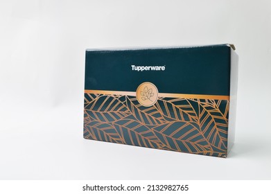 Klang, Malaysia: March 7, 2022- Tupperware Box Isolated On A White Background