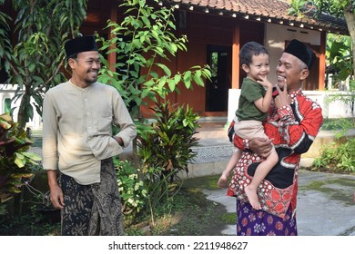 Klaten Indonesia. October 6th 2022. Islam Indonesian People In Rural Area. Selective Focus.