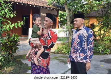 Klaten Indonesia. October 6th 2022. Islam Indonesian People In Rural Area. Selective Focus.