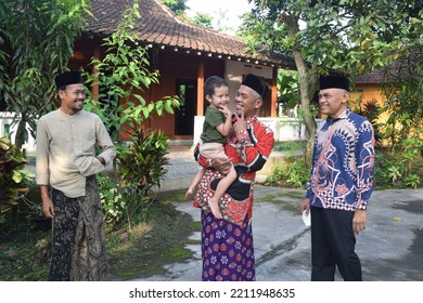 Klaten Indonesia. October 6th 2022. Islam Indonesian People In Rural Area. Selective Focus.