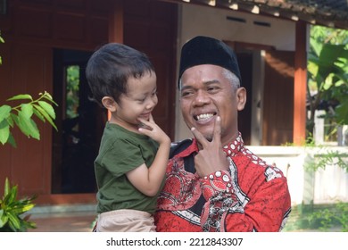 Klaten Indonesia. October 6th 2022. Islam Indonesian People In Rural Area. Selective Focus.