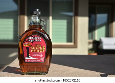 Klebenow's Sugar Bush Pure Maple Syrup Made In Wisconsin USA Peoria Arizona 11/12/20