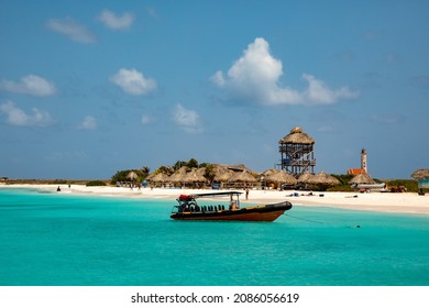 Klein Curaçao, Curaçao - March 2020: Small Tropical Island Klein Curaçao