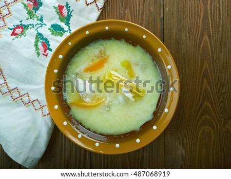 klippfisk  - Scandinavian  Codfish soup