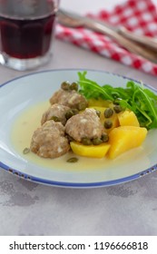 Königsberger Klopse, Also Known As Soßklopse, Are A Prussian Specialty Of Meatballs In A White Sauce With Capers.