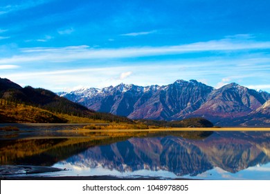 Kluane Lake Yukon Territories, Kluane National Park And Reserve. 