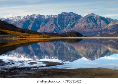 Kluane Lake Yukon Territories Kluane National Park And Reserve.