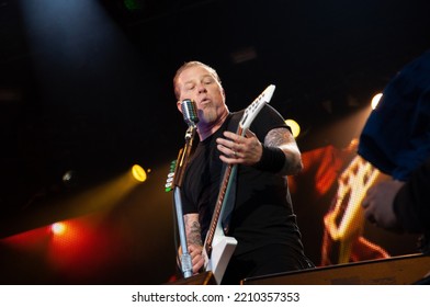 Knebworth, United Kingdom - July 08 2011- Metallica Live At Sonisphere Festival