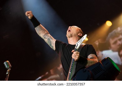 Knebworth, United Kingdom - July 08 2011- Metallica Live At Sonisphere Festival